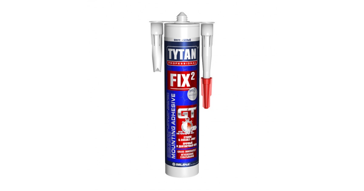Монтажно Лепило FIX2 TURBO GT 290 мл
